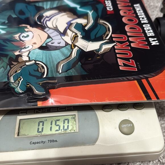 Crunchyroll My Hero Academia Izuku Midoriya class 1-A wooden decor 10”x11” FLAW - Picture 8 of 11